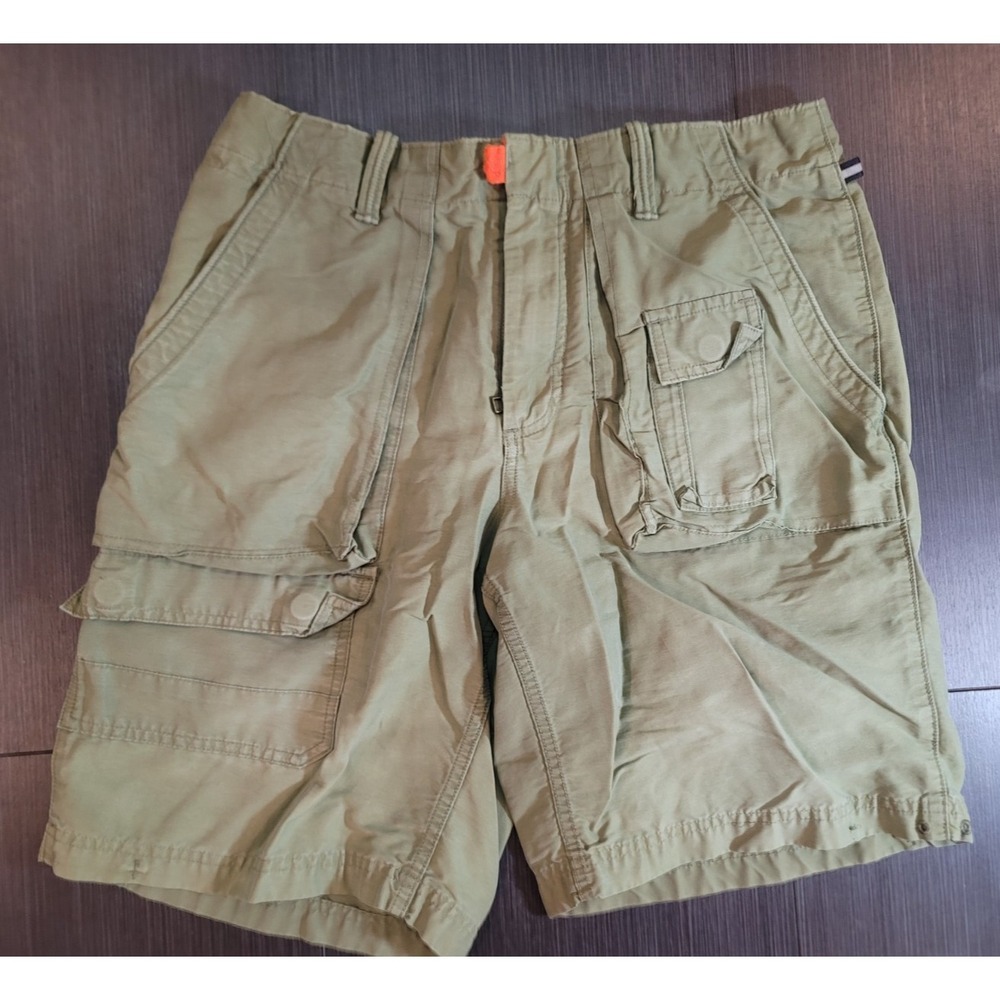 Gap Men's Cargo Shorts 31 Green Hiking Gorpcore Paratrooper Military Y2K VTG